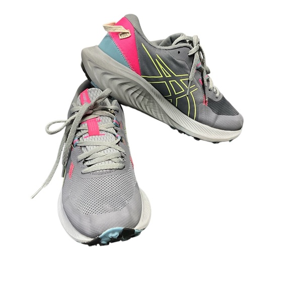 ASICS Women's Gel-Excite Trail 2 Gray and Pink Sneakers size 8.5 - Picture 9 of 12